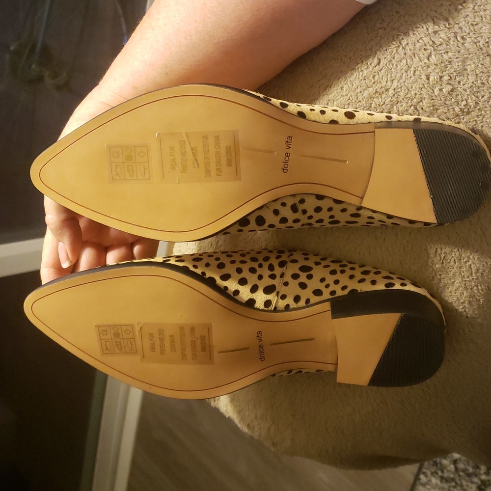 Leopard Print Mules - Picture 5 of 6
